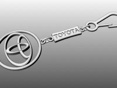 Pendant Toyota 3D print model