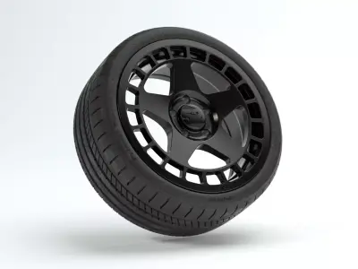 Fifteen52 Turbomac 18in rim 3D model