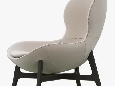 Ditre Italia Round Armchair 3D model