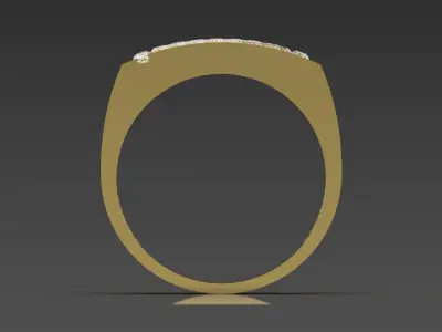 luxury man ring mr0180 3D print model