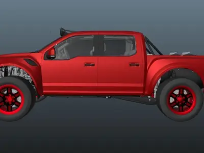 Ford F-150 Prerunner  2018 3D model
