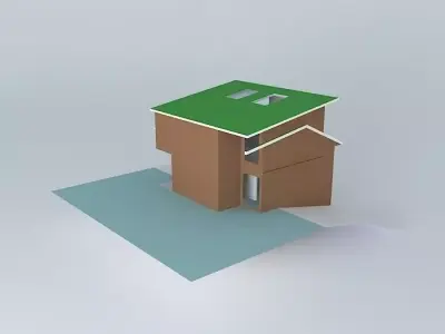 House design  Free 3D model