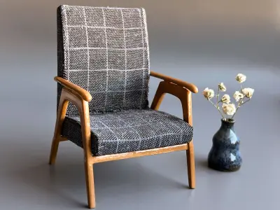 Vintage Chair 3D print model