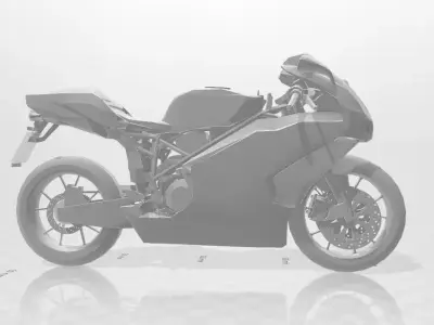 Ducati 999r 3D print model