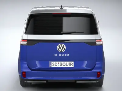 Volkswagen ID Buzz Cargo 2023 3D model