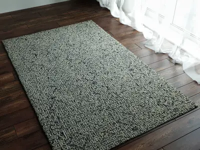 Tristan Wool Rugs 3D model