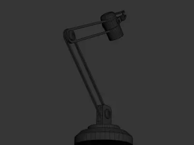 Game Ready Desktop Light Low-poly 3D model