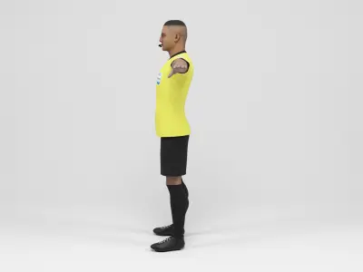 Referee 2 soccer 3D model