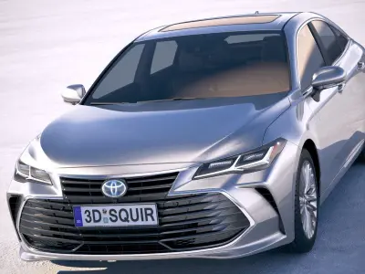 Toyota Avalon Hybrid 2019 3D model