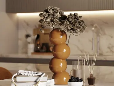 Bubble 2 Vase 3D print model