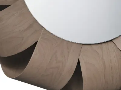 Roche Bobois Fiore wall mirror 3D model