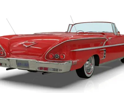 Chevrolet Impala Convertible 1958 3D model