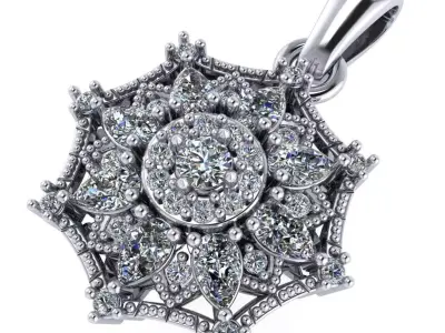 Fashion Pendant 3D print model buy