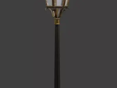 street light 3d model 3D model