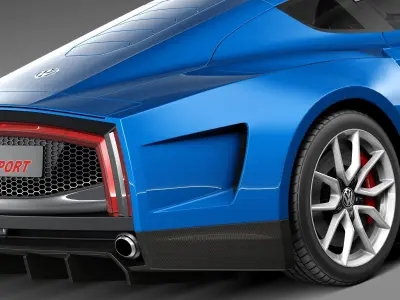 Volkswagen XL Sport 2015 3D model