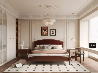  Bedroom interior 74 3D model