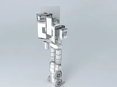 Unfinished optimus prime model Free 3D model