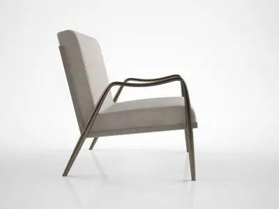 Holly Hunt Armora lounge chair 3D model