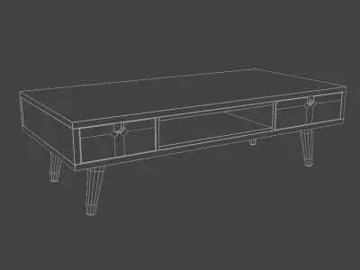 Coffee table 3D model