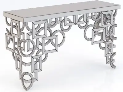 Cyan Designs Volos Console Table 3D model