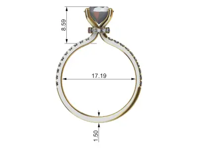 classic diamond-01 3D print model
