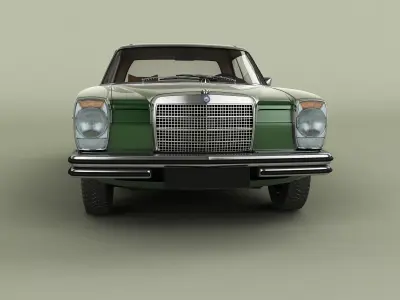 Mercedes-Benz W114 Coupe 3D model