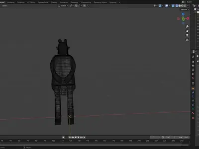 Salesperson of Tacos de Canasta 3D print model