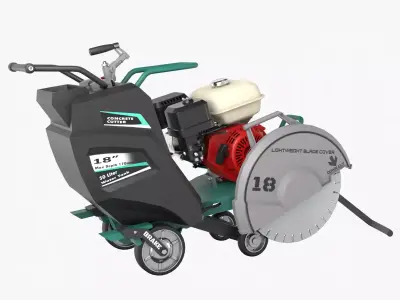 Concrete Cutter 3D model