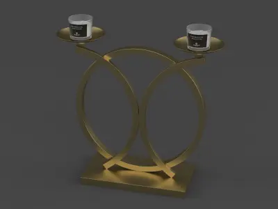 Candle Holder Free 3D model get