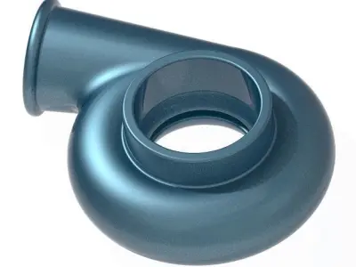 Kids Engineering Compressor Housing 3D print model