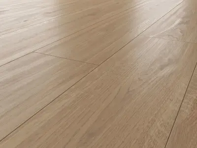 Wood floor Oak Molasses Sanded 3D model