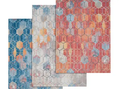 Rug Set 1874 3D model