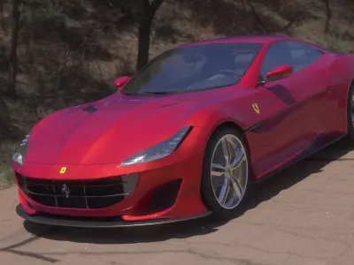 Ferrari Portofino 2019 3D model