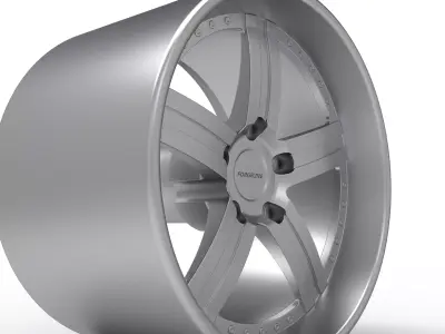 FORGELINE FS3P WHEEL 3D PRINT MODEL 3D print model