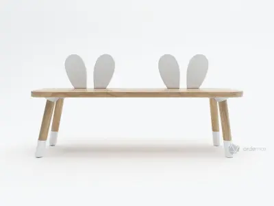 Children furniture set 3D model