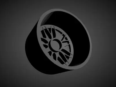 Leon Hardiritt Bugel scalable and Printable rim 3D print model