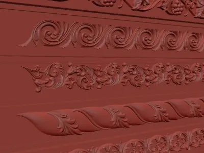 Trim Ornament 113 3D model