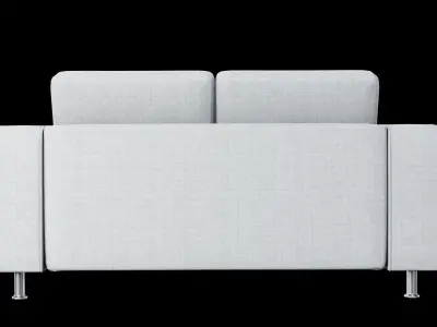 Indivi Modern Two Seater Sofa 3D model