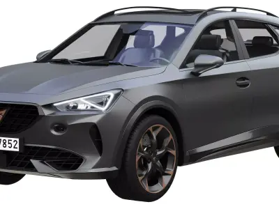 Cupra Formentor 2021 3D model