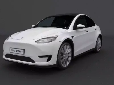 Tesla model Y 2020 3D model by SalinasAkter