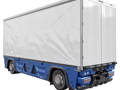 Shuttle Kamaz-3373 3D model