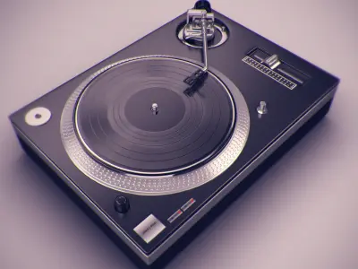 DJ Deck 3D model