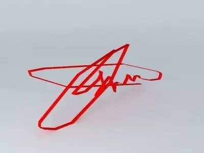 signature 3D sinagture Free 3D model