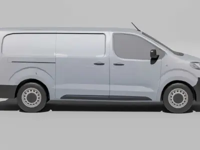 Opel Vivaro L2 H1 Diesel 2900 Low-poly 3D model