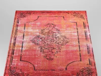 Persian Carpet Collection-vol6-4k texture Low-poly 3D model