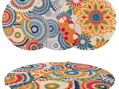 Rugs No 141 Low-poly 3D model