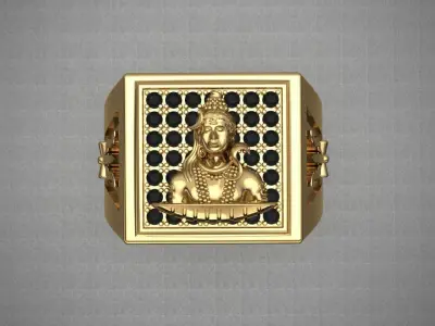 Ram Ring  3D print model