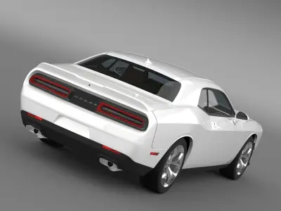 Dodge Challenger SXT LC 2015 3D model