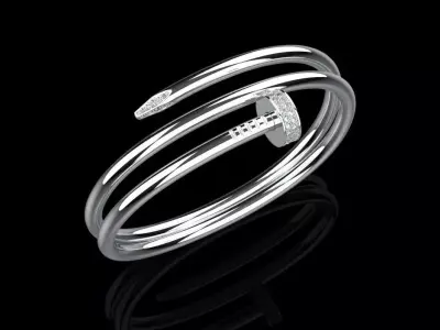 Nail Bracelet 66151 3D print model