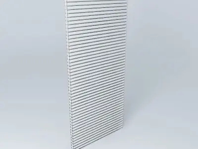 Wall pegboard Free 3D model